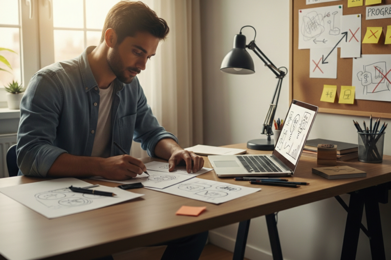 El poder de empezar: Prueba y luego mejora