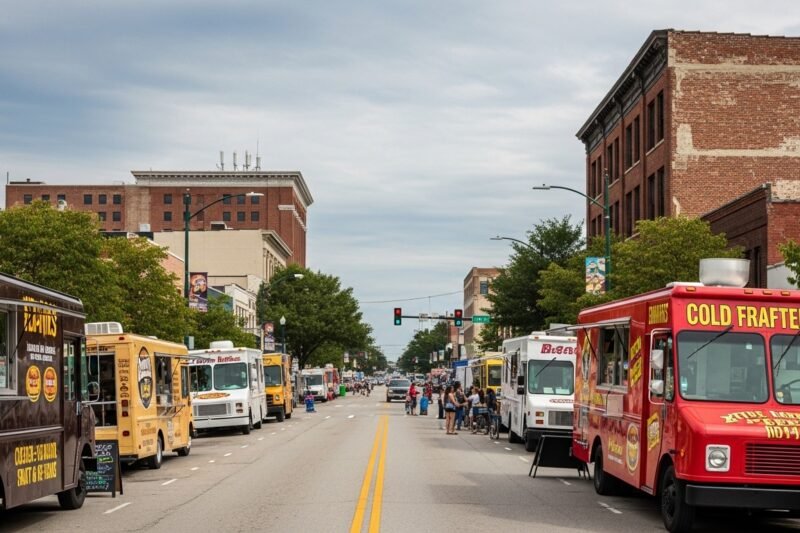 11 destinos en EE. UU. que siempre están animados con festivales de food trucks