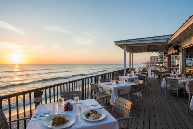 11 restaurantes frente al mar en Florida con impresionantes vistas al océano
