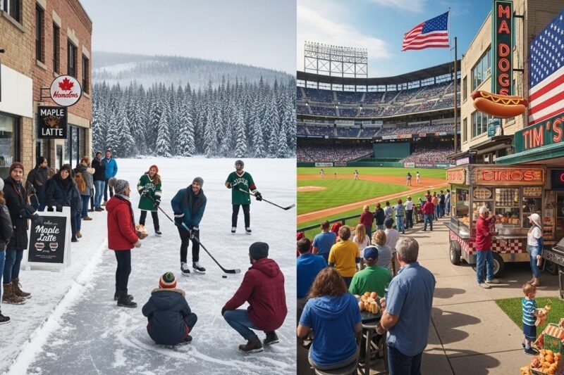 10 formas sorprendentes en que las culturas canadiense y estadounidense divergen