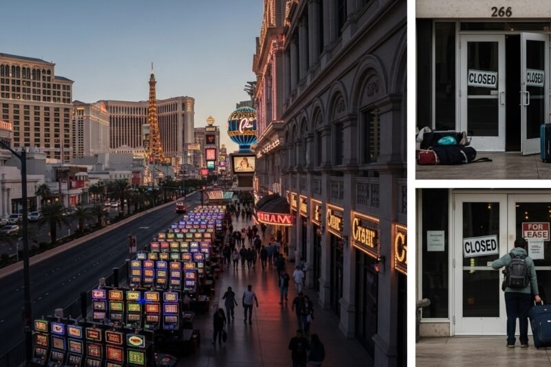 Las Vegas está en problemas: 8 razones por las que los visitantes dicen adiós