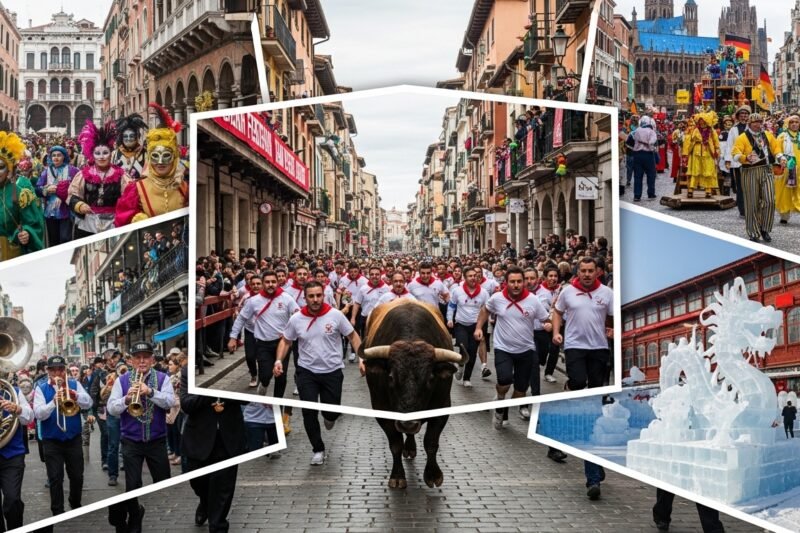 Ciudades de todo el mundo famosas por sus traviesas tradiciones locales