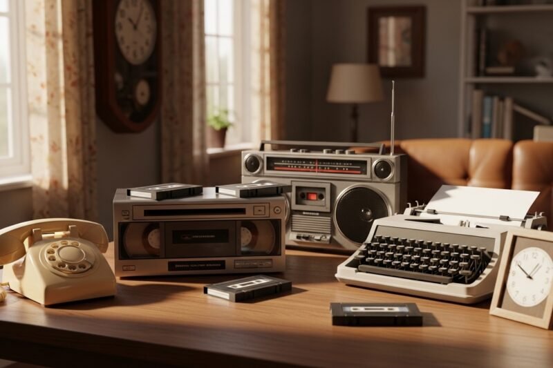 Objetos que casi todas las familias tenían en los años 80 y que hoy son sorprendentemente raros